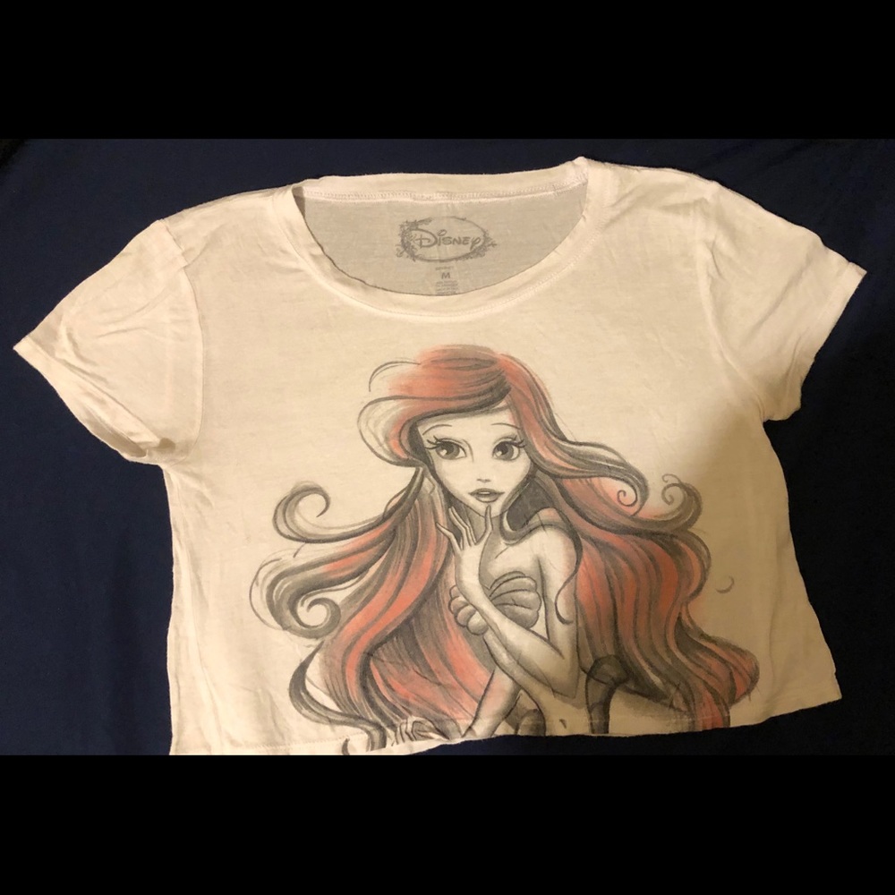 Little Mermaid Crop Top